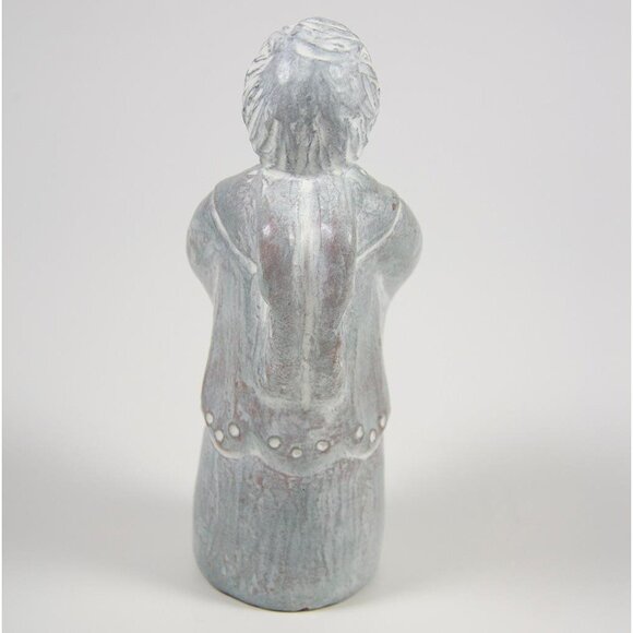 Isabel Bloom Singing Choir Boy Angel Art Sculpture Cast Concrete Signed 1997 - Picture 2 of 6